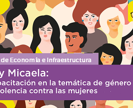 Ley Micaela. Min. de Economía e Infraestructura