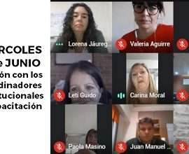 Reunión Virtual de Coordinadores
