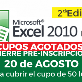 M. Excel. Nivel I – Segunda Edición
