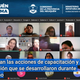 Acciones de capacitación y formación que se desarrollaron durante este año
