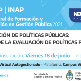 Plan Federal 2021.EVALUACIÓN DE POLÍTICAS PÚBLICAS