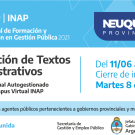 Plan federal 2021: “Producción de Textos Administrativos”