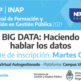 BIG DATA: “Haciendo hablar los datos”