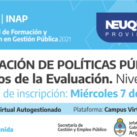 Plan Federal 2021. Evaluación de Políticas Públicas : Los usos de la Evaluación (Nivel 2)