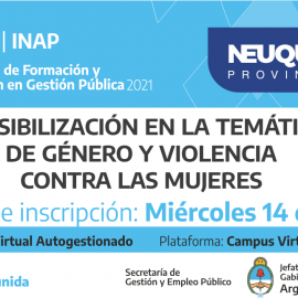 Plan Federal 2021: “Sensibilización en la Temática de Género y Violencia contra las Mujeres”