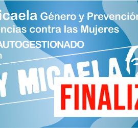 FINALIZADO. “Ley Micaela” 3° Edición FINALIZADO. “Ley Micaela” 3° Edición