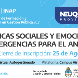 Plan Federal 2021>> “Políticas Sociales y Emociones: Convergencias para el Análisis”