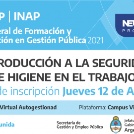 Plan Federal 2021. “Introducción a la seguridad e higiene en el trabajo”