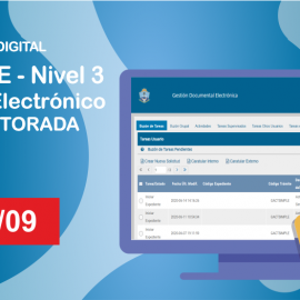 INICIA. GDE 3. “Expediente Electrónico”