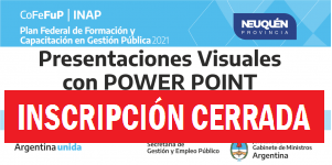 Plan Federal 2021. “Presentaciones Visuales con Power Point”
