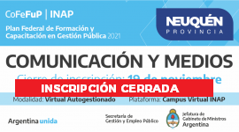 Plan Federal 2021. “Comunicación y Medios”