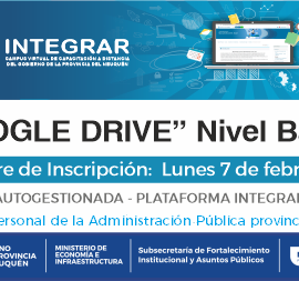 INTEGRAR. “GOOGLE DRIVE”  Nivel Básico