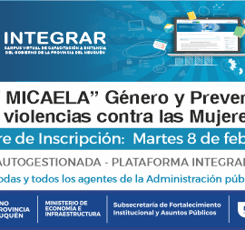 INTEGRAR. “Ley Micaela: género y prevención de violencias contra las Mujeres”. Nivel Básico