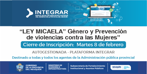 INTEGRAR. “Ley Micaela: género y prevención de violencias contra las Mujeres”. Nivel Básico