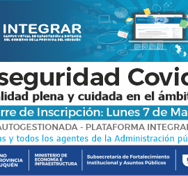 CONVOCATORIA ABIERTA. Bioseguridad Covid-19. “Presencialidad plena y cuidada en el ámbito laboral”