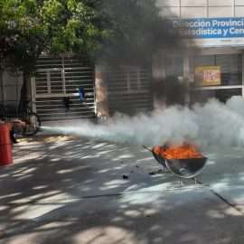 Capacitaciones presenciales. “Manejo de Extintores”
