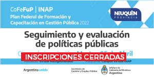 Plan Federal 2022. “Seguimiento y evaluación de políticas públicas”
