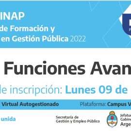 Plan Federal 2022. “Excel: Funciones Avanzadas”