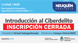 Plan Federal 2022. “Introducción al Ciberdelito”