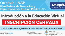 Plan Federal 2022. “Introducción a la Educación Virtual”