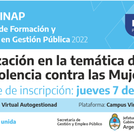 Plan Federal 2022. “Sensibilización en la temática  de Género y violencia  contra las Mujeres”