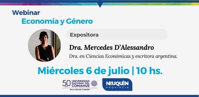 Webinar: “Economía y Género” Inscripción abierta