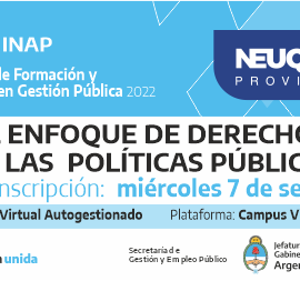 Plan Federal 2022. “El Enfoque de derechos en la políticas públicas”