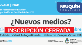 Plan Federal 2022. “Cómo las tecnologías de la información y la comunicación (TIC) han atravesado la lógica de gestión”