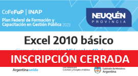 Plan Federal enero 2023. Eje de Formación Instrumental