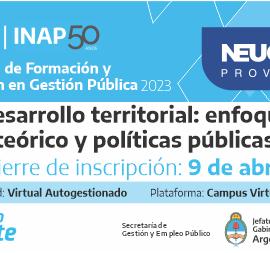 Plan Federal 2023. Eje Agenda Sectorial y Regional