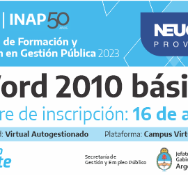 Plan Federal 2023. Eje de Formación Instrumental