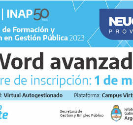 Plan Federal 2023. Eje de Formación Instrumental