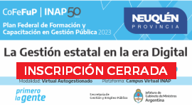Plan Federal 2023. Eje de Formación Instrumental