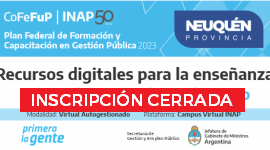 Plan Federal 2023. Eje de Formación Instrumental
