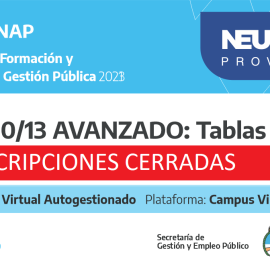 Plan Federal 2023 – “Eje de Formación Instrumental”