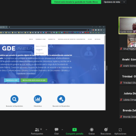 Finalizó el curso de “Sistema GDE Nivel 2”